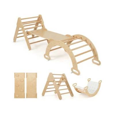 Costway Multifunkční lezecký trojúhelník TS10167MT-NA - B – Zboží Dáma