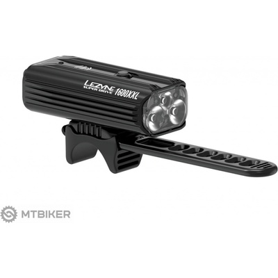 Lezyne Super Drive 1600XXL predné čierne