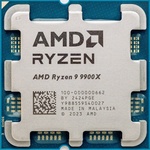 AMD Ryzen 9 9900X 12-Core 4.4GHz AM5 Tray (100-000000662) Процесори