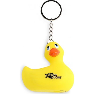 Big Teaze Toys I Rub My Duckie Keychain Yellow