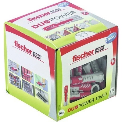 Fischer Hmoždinka DuoPower 10 x 50 LD, 50 ks