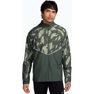 Nike Мъжко яке за бягане Nike Miler Repel UV Printed camo green/black