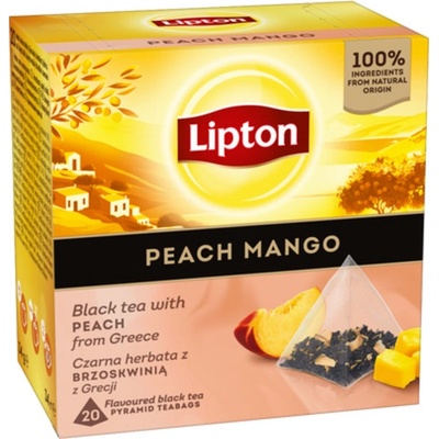 Lipton Black Peach Mango Pyramid 20 x 1,7 g