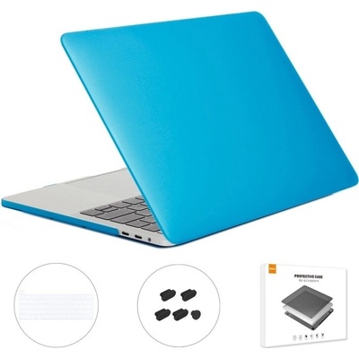 ENKAY 79008 CRYSTAL SET Ochranná sada pro Macbook Pro 16" A2141 světle modrá