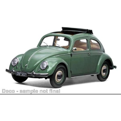 Sun Star Volkswagen Beetle 1950 otevřená střecha green 1:12