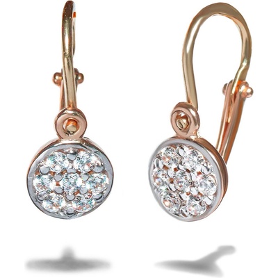 Blink-Blink náušničky pre bábätká s diamantmi 3571RDG