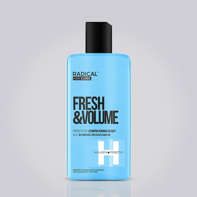 Farmona Natural Cosmetics Laboratory Пребиотичен нормализиращ шампоан за мазна коса Farmona RADICAL HAIR CLINIC Prebiotic normalizing shampoo for volumeless, oily hair (FARL976838)