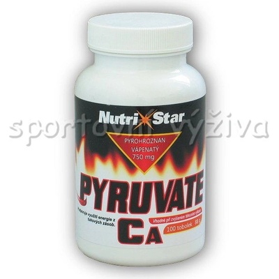 NutriStar Pyruvate Ca 100 kapslí