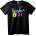NOONEBRAND Тениска Washi живот кафе - 2XL, Black