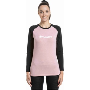 Meatfly дамска мерино тениска Grace Rose / Black Meatfly | Cheren | ЖЕНИ | XS