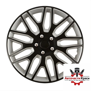Versaco Тасове за джанти 15'' Versaco Dakar NC Black/Silver (56404)
