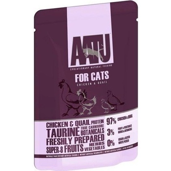 AATU Cat Chicken n Quail 85 g