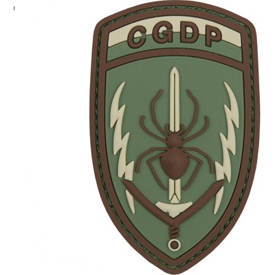 Gumená nášivka 101 Inc znak CGDP - multicam