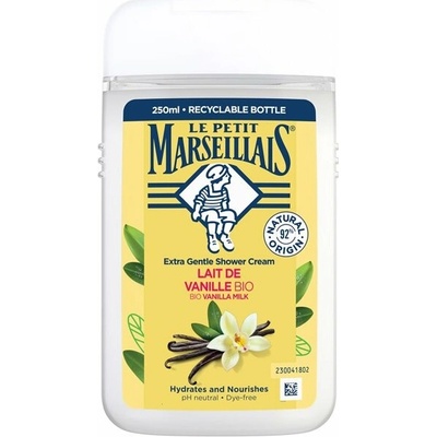 Le Petit Marseillais Vanilla Milk BIO krémový sprchový gél 250 ml