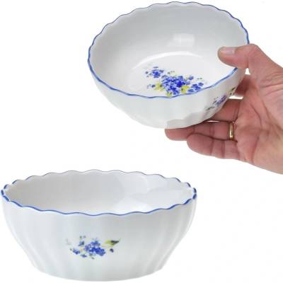Český porcelán, Dubí Miska válcová malá pomněnky 15 cm