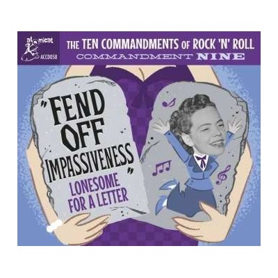 Various - Fend Off Impassiveness Lonesome For A Letter CD