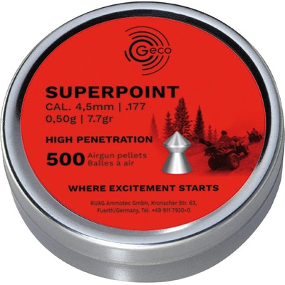 Diabolky Geco SuperPoint 4,5 mm 500 ks – Hledejceny.cz