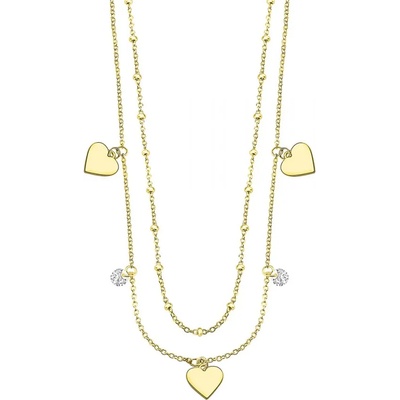 Lotus Silver Дамско сребърно колие с цирконии Lotus Silver LP3005-1/2 (LP3005-1/2)