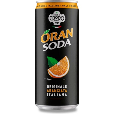 Oransoda nealkoholický nápoj pomeranč 0,33 l