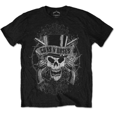 Guns N' Roses Faded Skull Black M Риза (GNRTS17MB02)