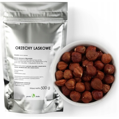 GorzkoiSlodko Lieskové orechy celé orechy 500 g