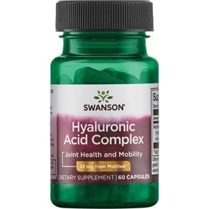 Swanson Hyaluronic Acid Complex, 33 mg, 60 капсули, Swanson (SWU861)