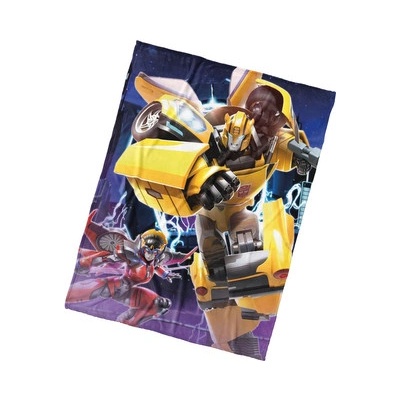 Carbotex Dětská deka Transformers Bumblebee a Windblade