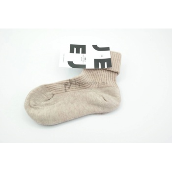 Jeej design Detské ponožky Cappuccino béžová