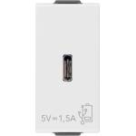 Vimar 09292. C. 25 USB-C Контакт Neve Up, 1M 25W, бял, (09292.C.25)