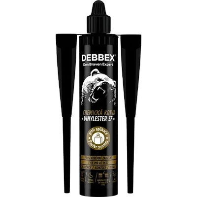 DEBBEX Chemická kotva VINYLESTER SF kartuše 280ml, šedá (74016DBX)