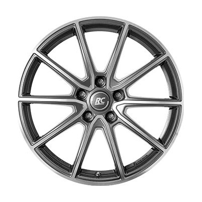 BROCK RC32 6,5x16 5x100 ET47 metallic grey šedá