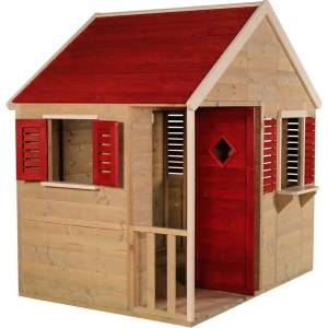 Wendi Toys Детска Дървена Къща, Summer Adventure (ТТWTM12R)