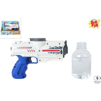 Mikro trading Sun Fun Pistole vodní 18 cm na baterie + USB