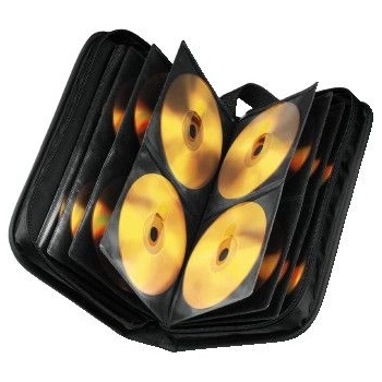 Hama CD Wallet Nylon 80, black 80 дискове Черен (33832) (33832)