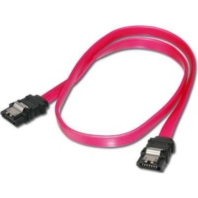 Digitus SATA II/III připojovací kabel, UL 21149, 0,3m kovová západka (AK-400102-003-R)