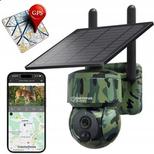 Fotopast GPS GSM Lesní kamera Otočná SOLAR Živý náhled obrazu