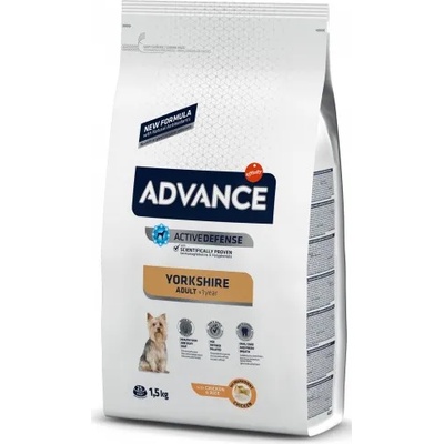 Affinity Advance Dog Yorkshire Terrier - пилешко и ориз, пълноценна храна за кучета от породата Йоркширски териер, над 1 година, Испания - 1, 5 кг