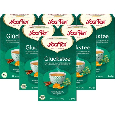 Yogi Tea BIO Čaj štěstí 17 x 2 g