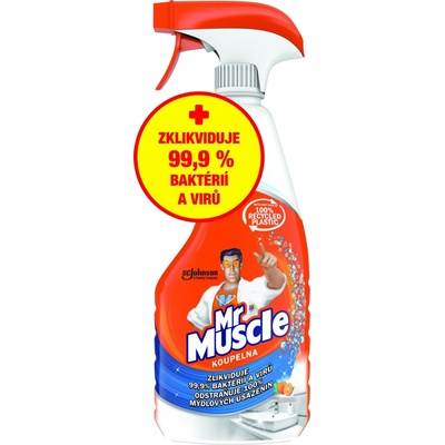 Mr. Muscle Koupelna Mandarinka čistící prostředek rozprašovač 500 ml