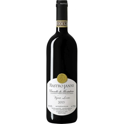 Mastrojanni Brunello di Montalcino Vigna Loreto 2015 15% 0,75 l (čistá fľaša)