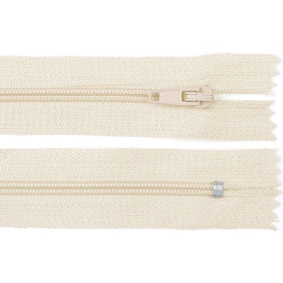 Prima-obchod Spirálový zip No 3 délka 25 cm pinlock, barva 306 béžová nejsv.