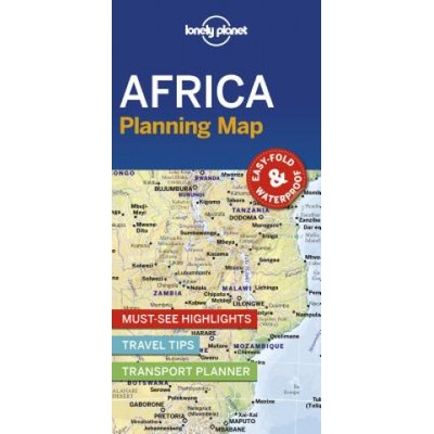 Lonely Planet Africa Planning Map