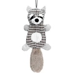 Freedog Dog Toy - Плюшена миеща мечка със звук - светло сива, 45 см