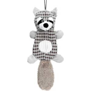 Freedog Dog Toy - Плюшена миеща мечка със звук - светло сива, 45 см