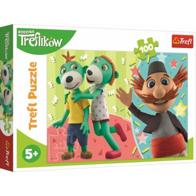 Trefl Treflíci a strýček 100 dielov