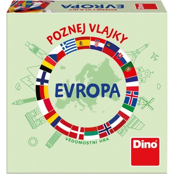 Dino Toys Poznej vlajky: Evropa