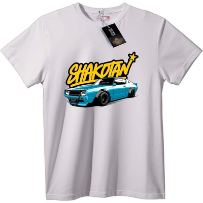 NOONEBRAND Тениска Shakotan автомобил - L, White