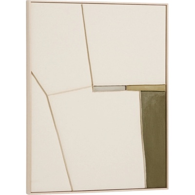 Kave Home Abstraktní obraz Deravia 100 x 80 cm