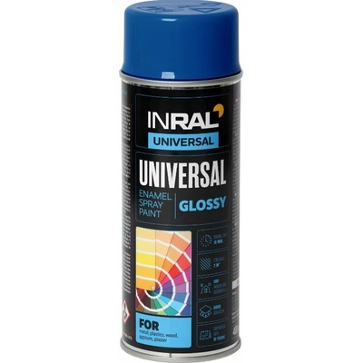 Inral Uni farba v spreji enciánová lesklá 400 ml RAL 5010