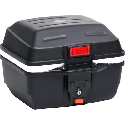 vidaXL Горен куфар за мотор, 24 л, за една каска (150673)